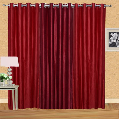 Excel Bazaar 275 cm (9 ft) Polyester Long Door Curtain (Pack Of 3)(Solid, Red, Maroon)
Excel Bazaar 275 cm (9 ft) Polyester Long Door Curtain (Pack Of 3)(Solid, Red, Maroon)