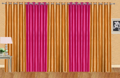 Stella Creations 152 cm (5 ft) Polyester Window Curtain (Pack Of 5)(Solid, Gold, Pink)
Stella Creations 152 cm (5 ft) Polyester Window Curtain (Pack Of 5)(Solid, Gold, Pink)