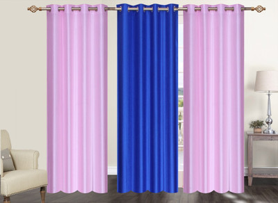 Furnishing Zone 274 cm (9 ft) Polyester Long Door Curtain (Pack Of 3)(Plain, Pink, Blue), Blue;pink
Furnishing Zone 274 cm (9 ft) Polyester Long Door Curtain (Pack Of 3)(Plain, Pink, Blue), Blue;pink