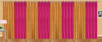 Ville Style 275 cm (9 ft) Polyester Long Door Curtain (Pack Of 8)(Solid, Gold, Pink)
Ville Style 275 cm (9 ft) Polyester Long Door Curtain (Pack Of 8)(Solid, Gold, Pink)