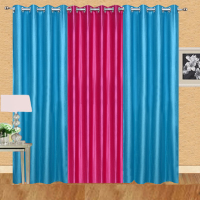 Excel Bazaar 214 cm (7 ft) Polycotton Door Curtain (Pack Of 3)(Plain, Aqua-1darkpink)
Excel Bazaar 214 cm (7 ft) Polycotton Door Curtain (Pack Of 3)(Plain, Aqua-1darkpink)