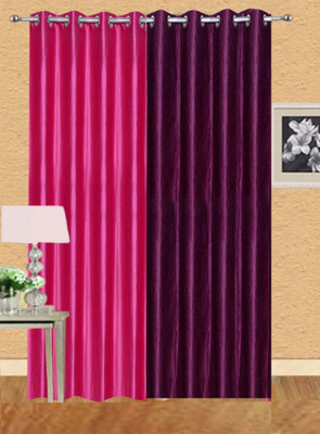 Stella Creations 214 cm (7 ft) Polyester Door Curtain (Pack Of 2)(Solid, Pink, Purple)
Stella Creations 214 cm (7 ft) Polyester Door Curtain (Pack Of 2)(Solid, Pink, Purple)