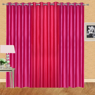 Ville Style 275 cm (9 ft) Polyester Long Door Curtain (Pack Of 3)(Solid, Pink)
Ville Style 275 cm (9 ft) Polyester Long Door Curtain (Pack Of 3)(Solid, Pink)