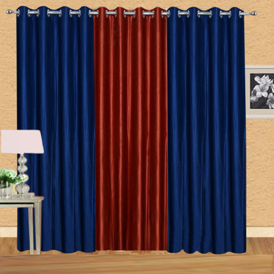 Excel Bazaar 214 cm (7 ft) Polycotton Door Curtain (Pack Of 3)(Plain, Neavyblue-1rust)
Excel Bazaar 214 cm (7 ft) Polycotton Door Curtain (Pack Of 3)(Plain, Neavyblue-1rust)