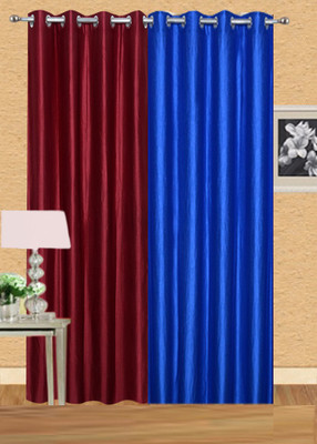 Ville Style 214 cm (7 ft) Polyester Door Curtain (Pack Of 2)(Solid, Maroon, Blue), Blue;maroon
Ville Style 214 cm (7 ft) Polyester Door Curtain (Pack Of 2)(Solid, Maroon, Blue), Blue;maroon