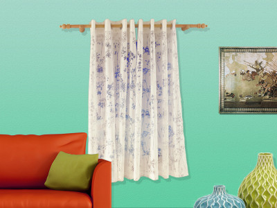 Veer Creations 150 cm (5 ft) Polycotton Window Curtain (Pack Of 2)(Floral, White)
Veer Creations 150 cm (5 ft) Polycotton Window Curtain (Pack Of 2)(Floral, White)