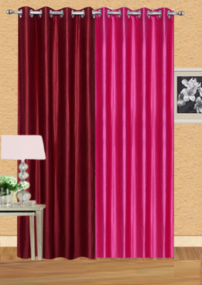 Stella Creations 214 cm (7 ft) Polyester Door Curtain (Pack Of 2)(Solid, Maroon, Pink)
Stella Creations 214 cm (7 ft) Polyester Door Curtain (Pack Of 2)(Solid, Maroon, Pink)