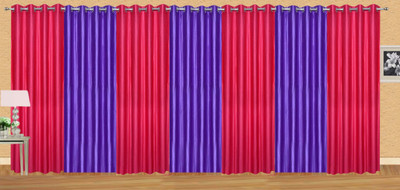 Ville Style 153 cm (5 ft) Polyester Window Curtain (Pack Of 7)(Solid, Pink, Blue), Blue;pink
Ville Style 153 cm (5 ft) Polyester Window Curtain (Pack Of 7)(Solid, Pink, Blue), Blue;pink