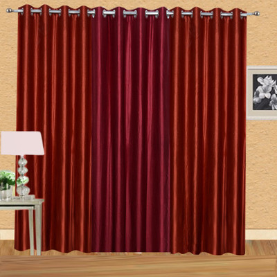 Excel Bazaar 214 cm (7 ft) Polycotton Door Curtain (Pack Of 3)(Plain, Rust-1maroon)
Excel Bazaar 214 cm (7 ft) Polycotton Door Curtain (Pack Of 3)(Plain, Rust-1maroon)