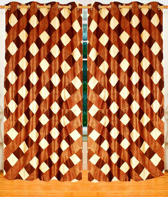 Home Candy 212 cm (7 ft) Polyester Door Curtain (Pack Of 2)(Geometric, Brown)
Home Candy 212 cm (7 ft) Polyester Door Curtain (Pack Of 2)(Geometric, Brown)