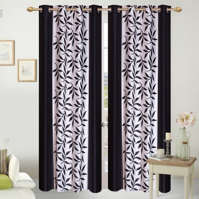Shopaholic 210 cm (7 ft) Polyester Door Curtain (Pack Of 2)(Floral, Black)
Shopaholic 210 cm (7 ft) Polyester Door Curtain (Pack Of 2)(Floral, Black)