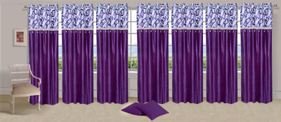 Ville Style 275 cm (9 ft) Polyester Long Door Curtain (Pack Of 7)(Solid, Purple)
Ville Style 275 cm (9 ft) Polyester Long Door Curtain (Pack Of 7)(Solid, Purple)