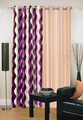 Ville Style 275 cm (9 ft) Polyester Long Door Curtain (Pack Of 2)(Abstract, Purple, Cream), Cream;purple
Ville Style 275 cm (9 ft) Polyester Long Door Curtain (Pack Of 2)(Abstract, Purple, Cream), Cream;purple