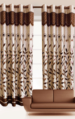 India Furnish 213 cm (7 ft) Polyester Door Curtain (Pack Of 2)(Floral, Brown)
India Furnish 213 cm (7 ft) Polyester Door Curtain (Pack Of 2)(Floral, Brown)