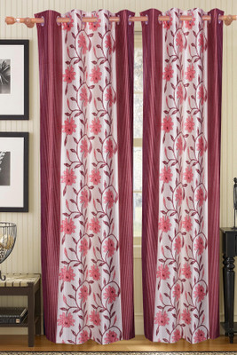 Stop N Shop 90 cm (3 ft) Polyester Window & Door Curtain (Pack Of 2)(Floral, Maroon)
Stop N Shop 90 cm (3 ft) Polyester Window & Door Curtain (Pack Of 2)(Floral, Maroon)