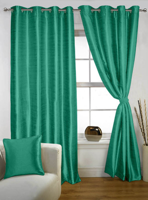 Lushomes 228.6 cm (8 ft) Polyester Door Curtain Single Curtain(Plain, Blue Stone)
Lushomes 228.6 cm (8 ft) Polyester Door Curtain Single Curtain(Plain, Blue Stone)