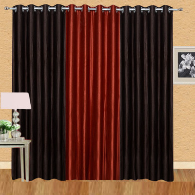Excel Bazaar 214 cm (7 ft) Polycotton Door Curtain (Pack Of 3)(Plain, Brown-1rust)
Excel Bazaar 214 cm (7 ft) Polycotton Door Curtain (Pack Of 3)(Plain, Brown-1rust)