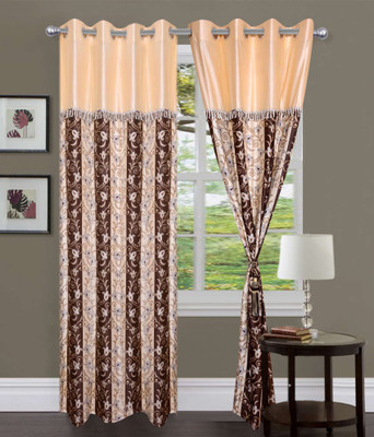 JT International 213.36 cm (7 ft) Polyester Door Curtain (Pack Of 2)(Solid, Multicolor) 
JT International 213.36 cm (7 ft) Polyester Door Curtain (Pack Of 2)(Solid, Multicolor)