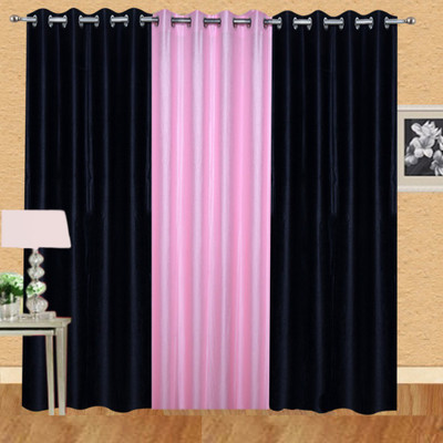 Excel Bazaar 275 cm (9 ft) Polyester Long Door Curtain (Pack Of 3)(Solid, Black, Light Pink)
Excel Bazaar 275 cm (9 ft) Polyester Long Door Curtain (Pack Of 3)(Solid, Black, Light Pink)