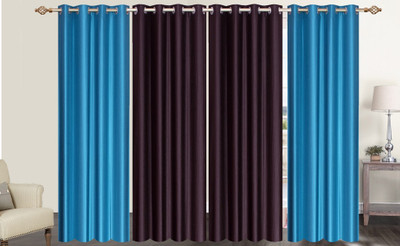 Furnishing Zone 152 cm (5 ft) Polyester Window Curtain (Pack Of 4)(Plain, Blue, Brown)
Furnishing Zone 152 cm (5 ft) Polyester Window Curtain (Pack Of 4)(Plain, Blue, Brown)