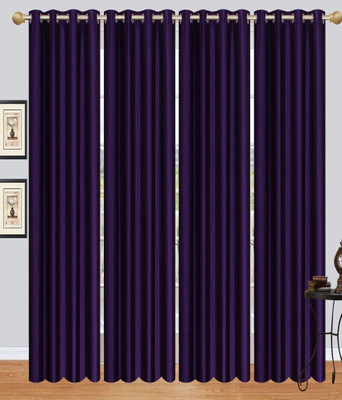 Decor World 151 cm (5 ft) Polyester Window Curtain (Pack Of 4)(Plain, Purple)
Decor World 151 cm (5 ft) Polyester Window Curtain (Pack Of 4)(Plain, Purple)