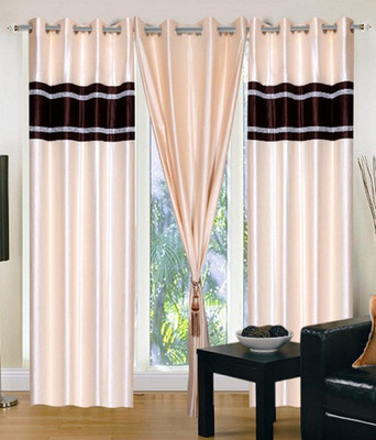 Super India 152 cm (5 ft) Polyester Window Curtain (Pack Of 3)(Plain, Cream)
Super India 152 cm (5 ft) Polyester Window Curtain (Pack Of 3)(Plain, Cream)