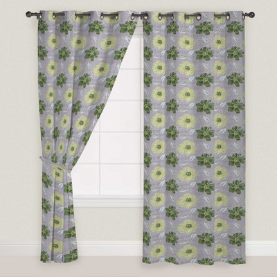 Presto 150 cm (5 ft) Polyester Window Curtain Single Curtain(Printed, Green, Grey)
Presto 150 cm (5 ft) Polyester Window Curtain Single Curtain(Printed, Green, Grey)