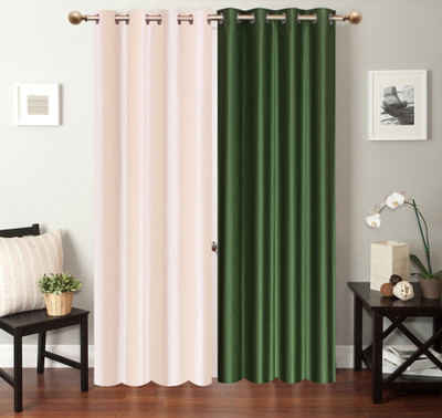 Furnishing Zone 152 cm (5 ft) Polyester Window Curtain (Pack Of 2)(Plain, White, Green), Green;white
Furnishing Zone 152 cm (5 ft) Polyester Window Curtain (Pack Of 2)(Plain, White, Green), Green;white