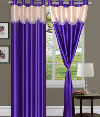 Panipat Textile Hub 213 cm (7 ft) Polyester Door Curtain (Pack Of 2)(Plain, Purple)
Panipat Textile Hub 213 cm (7 ft) Polyester Door Curtain (Pack Of 2)(Plain, Purple)