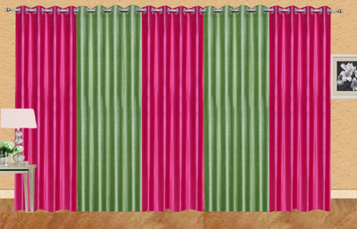 Ville Style 275 cm (9 ft) Polyester Long Door Curtain (Pack Of 5)(Solid, Pink, Light Green), Light green;pink
Ville Style 275 cm (9 ft) Polyester Long Door Curtain (Pack Of 5)(Solid, Pink, Light Green), Light green;pink