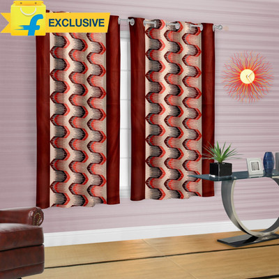 Cortina 150 cm (5 ft) Polyester Window Curtain (Pack Of 2)(Floral, Multicolor)
Cortina 150 cm (5 ft) Polyester Window Curtain (Pack Of 2)(Floral, Multicolor)