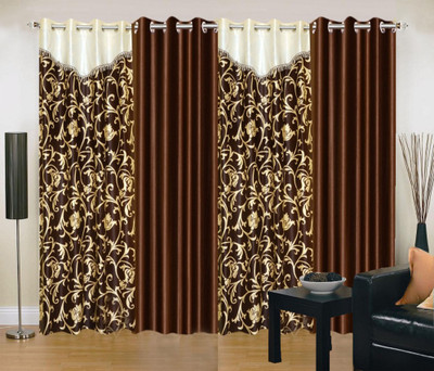 Stella Creations 214 cm (7 ft) Polyester Door Curtain (Pack Of 4)(Printed, Brown)
Stella Creations 214 cm (7 ft) Polyester Door Curtain (Pack Of 4)(Printed, Brown)