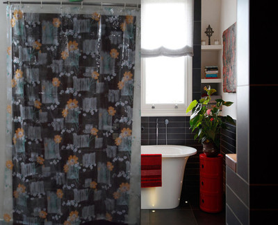 Snuggle 198 CM (6 ft) Polyester Shower Curtain Single Curtain(Printed, Multicolor)
Snuggle 198 CM (6 ft) Polyester Shower Curtain Single Curtain(Printed, Multicolor)