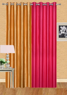 Ville Style 214 cm (7 ft) Polyester Door Curtain (Pack Of 2)(Solid, Gold, Pink)
Ville Style 214 cm (7 ft) Polyester Door Curtain (Pack Of 2)(Solid, Gold, Pink)