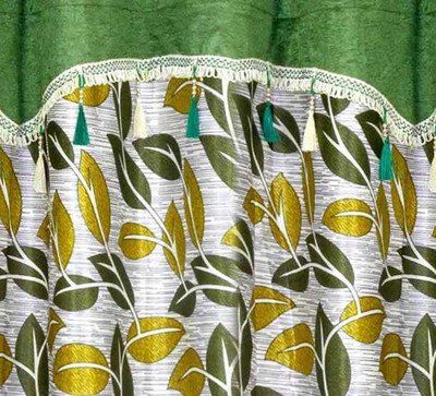 Cortina 270 cm (9 ft) Polyester Long Door Curtain Single Curtain(Floral, Green)
Cortina 270 cm (9 ft) Polyester Long Door Curtain Single Curtain(Floral, Green)