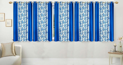 Stella Creations 152 cm (5 ft) Polyester Window Curtain (Pack Of 5)(Printed, Light Blue)
Stella Creations 152 cm (5 ft) Polyester Window Curtain (Pack Of 5)(Printed, Light Blue)