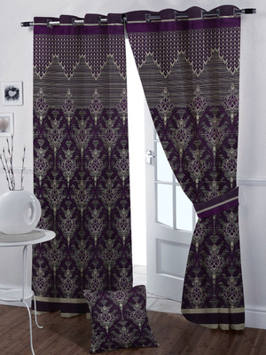 Zesture 213 cm (7 ft) Jacquard Door Curtain (Pack Of 2)(Motif, Multicolor)
Zesture 213 cm (7 ft) Jacquard Door Curtain (Pack Of 2)(Motif, Multicolor)