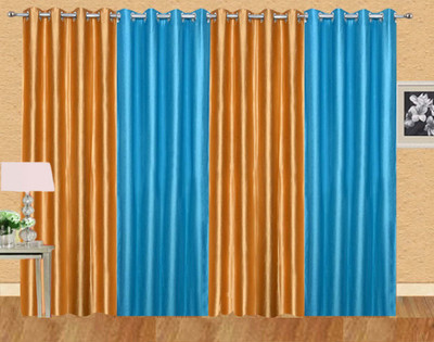 Ville Style 214 cm (7 ft) Polyester Door Curtain (Pack Of 4)(Solid, Gold, Light Blue)
Ville Style 214 cm (7 ft) Polyester Door Curtain (Pack Of 4)(Solid, Gold, Light Blue)