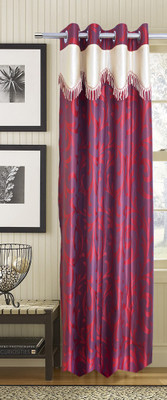 Trendy Home 203.2 cm (7 ft) Polyester Door Curtain Single Curtain(Printed, Maroon)
Trendy Home 203.2 cm (7 ft) Polyester Door Curtain Single Curtain(Printed, Maroon)
