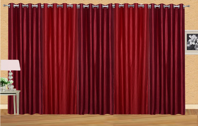 Ville Style 275 cm (9 ft) Polyester Long Door Curtain (Pack Of 5)(Solid, Maroon, Red)
Ville Style 275 cm (9 ft) Polyester Long Door Curtain (Pack Of 5)(Solid, Maroon, Red)