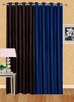 Stella Creations 275 cm (9 ft) Polyester Long Door Curtain (Pack Of 2)(Solid, Brown, Blue), Blue;brown
Stella Creations 275 cm (9 ft) Polyester Long Door Curtain (Pack Of 2)(Solid, Brown, Blue), Blue;brown
