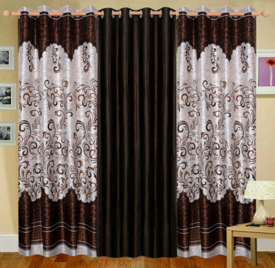 Countingbeds 213 cm (7 ft) Polyester Door Curtain (Pack Of 3)(Printed, Brown)
Countingbeds 213 cm (7 ft) Polyester Door Curtain (Pack Of 3)(Printed, Brown)