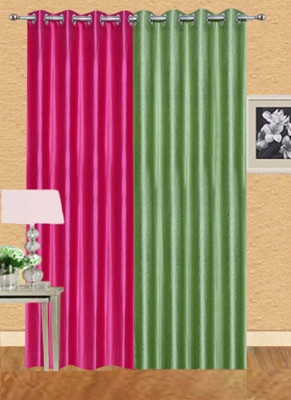 Stella Creations 214 cm (7 ft) Polyester Door Curtain (Pack Of 2)(Solid, Pink, Light Green), Light green;pink
Stella Creations 214 cm (7 ft) Polyester Door Curtain (Pack Of 2)(Solid, Pink, Light Green), Light green;pink