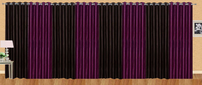 Stella Creations 214 cm (7 ft) Polyester Door Curtain (Pack Of 8)(Solid, Brown, Purple)
Stella Creations 214 cm (7 ft) Polyester Door Curtain (Pack Of 8)(Solid, Brown, Purple)