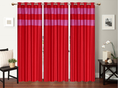 Furnishing Zone 213 cm (7 ft) Polyester Door Curtain (Pack Of 3)(Plain, Red)
Furnishing Zone 213 cm (7 ft) Polyester Door Curtain (Pack Of 3)(Plain, Red)