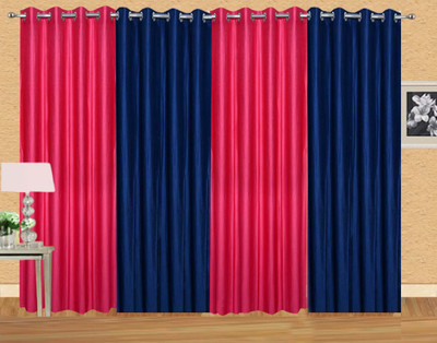 Ville Style 214 cm (7 ft) Polyester Door Curtain (Pack Of 4)(Solid, Pink, Purple)
Ville Style 214 cm (7 ft) Polyester Door Curtain (Pack Of 4)(Solid, Pink, Purple)