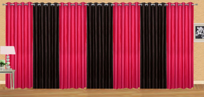 Ville Style 153 cm (5 ft) Polyester Window Curtain (Pack Of 7)(Solid, Pink, Brown), Brown;pink
Ville Style 153 cm (5 ft) Polyester Window Curtain (Pack Of 7)(Solid, Pink, Brown), Brown;pink