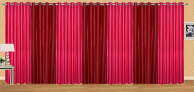 Ville Style 214 cm (7 ft) Polyester Door Curtain (Pack Of 7)(Solid, Pink, Red)
Ville Style 214 cm (7 ft) Polyester Door Curtain (Pack Of 7)(Solid, Pink, Red)