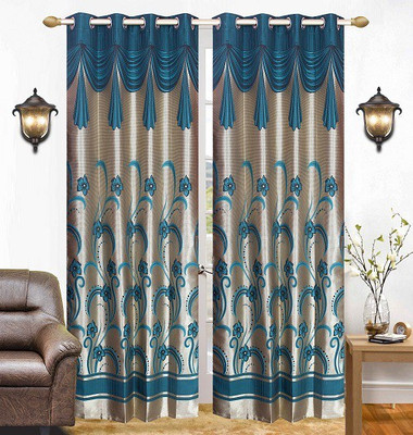 The Intellect Bazaar 213 cm (18 ft) Jacquard Door Curtain (Pack Of 2)(Floral, Blue)
The Intellect Bazaar 213 cm (18 ft) Jacquard Door Curtain (Pack Of 2)(Floral, Blue)