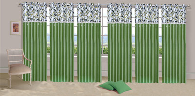 Stella Creations 214 cm (7 ft) Polyester Door Curtain (Pack Of 6)(Printed, Light Green)
Stella Creations 214 cm (7 ft) Polyester Door Curtain (Pack Of 6)(Printed, Light Green)